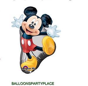 Jumbo Disney Mickey Mouse Balloon Birthday Party Supplies Baby Shower Full Body