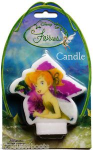 Tinkerbell Disney Fairies Candle Birthday Cake Candle Party Supplies
