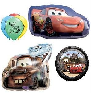 Disney Cars Balloon Party Kit 9 Birthday Set Supplies X