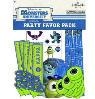 Monster Inc University 48 Pieces Party Favor Pack Birthday Party Supplies