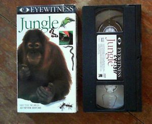 DK Eyewitness Jungle VHS 1997 Kids Science Educational Video