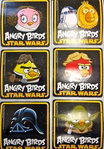 18 Angry Birds Star Wars Stickers Party Favors Teacher Supply
