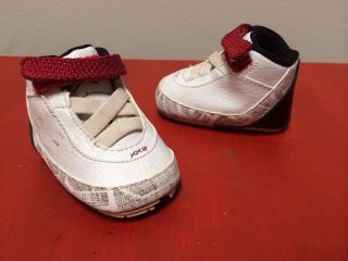 Air Jordan Size 1 Baby Shoes XX2 PE White Newborn Chicago Sneakers Bootie Boys