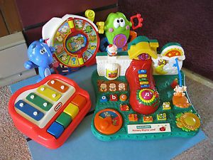 Little Tikes Fisher Price Infant Baby Toy Lot Interactive Educational Musical