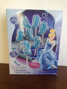 Disney Princess Cinderella Chocolate Cake Pop Baking Kit Birthday Party Supplies