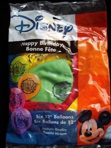 Mickey Minnie Mouse Pluto Balloons Happy Birthday Party Supplies Decorations New