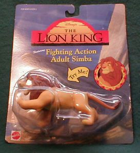 Lion King Fighting Action Adult Simba Disneys for Ages 3 and Over