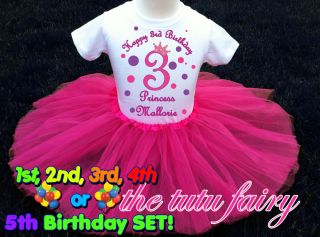 Purple Pink Princess 1st 1 First Birthday Shirt Pink Tutu 2nd 3rd 4th 5th 6th