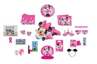 Disney Minnie Mouse Pink Party All Party Supplies Under This Listing Cheap