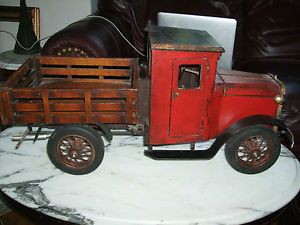 Vintage Wooden Toy Truck