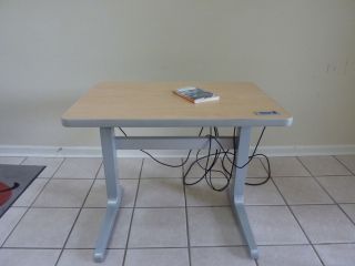 Electronic Height Adjustable Workcenter Desk Workrite Ergonomics Sierra Series