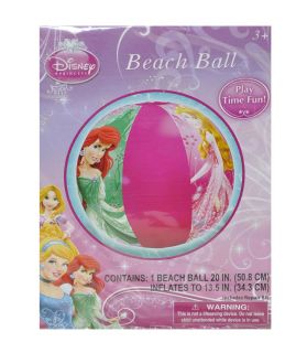 10 Disney Princess Ariel Aurora Pool Beach Balls Birthday Party Favors Prizes 3
