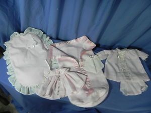 HS Lot Vintae Madame Alexander Baby Doll Clothes Dresses Sweet Tears Mary Mine