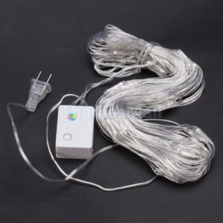 120 LEDs 4 Color Net String Light US Plug 110V for Christmas Wedding Party 3699