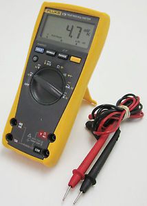 Fluke 179 True RMS Electrical Multimeter Tester with Leads 