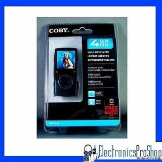 Coby MP601 4GB Black 4GB 1 4" Color Video  Player Full Color TFT LCD Screen