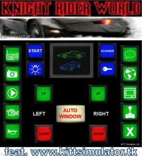 1982 Pontiac Firebird Knight Rider Kitt Simulator K2000 PC Software GPS Windows