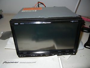 Pioneer AVIC Z1 7 inch Double DIN DVD Player GPS Unit