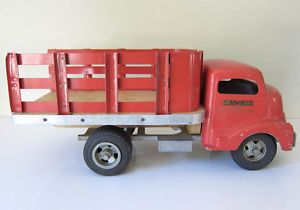 Vintage Smith Miller GMC Flatbed Truck Smitty Toys