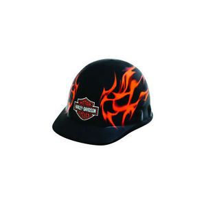 Harley Davidson Realistic Flames Hard Hat HDHAT10