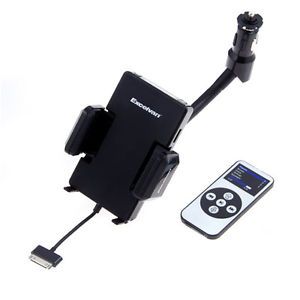 New FM Transmitter Car Charger Remote Control for iPhone 4S 4 3GS 3G iPod