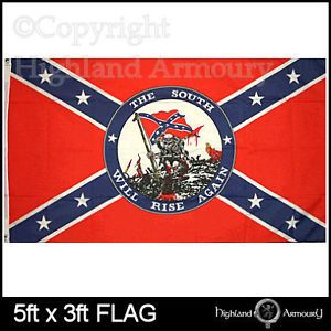 Cotton Confederate Flag 3 x 5
