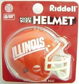 Illinois Fighting Illini NCAA Pocket Pro Helmet
