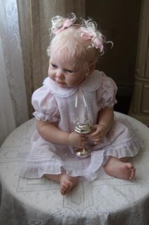 OOAK Reborn Toddler Baby Art Doll Artist Gail Carey of New Dawn Nursery