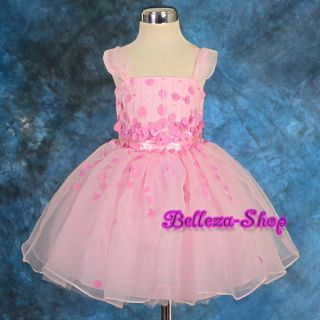 Wedding Flower Girls Party Pageant Dress Size 12M 6