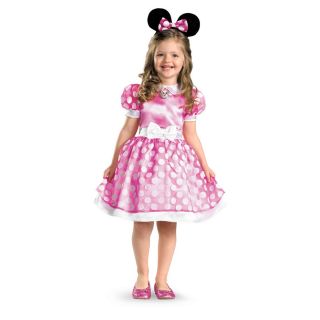 Disney Mickey Mouse Clubhouse Pink Minnie Mouse Classic Child Costume 18921