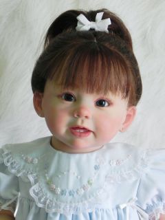 Reborn Beautiful Toddler Baby Girl Bonnie Sculpt by Linda Murray Sold Out Kit