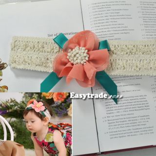 Girls Baby Infant Headband Flower Bow Clothing Accessories Toddler Children Hair