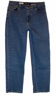 Style Co Sz 12P Petite Stretch Womens Blue Jeans Denim Pants FO57