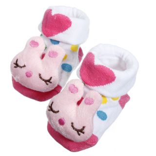 Baby Boy Girl Newborn Toddler Cartoon Anti Slip Socks Shoes Boots Slipper Gifts