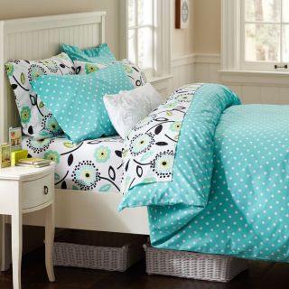 Pottery Barn Teen Punchy Paisley Duvet Cover Pool Twin