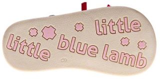 Little Blue Lamb Girls Kids Infant Childrens Real Leather Toddler Shoes Pink