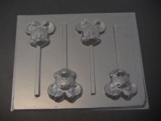 Minnie Mouse Face Head Chocolate Candy Soap Mold