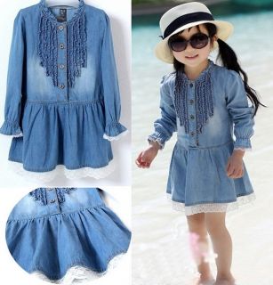 Baby Blue Flower Girl Dress