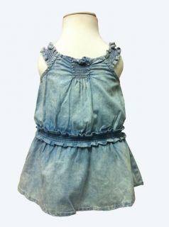 Infant Newborn Baby Very Good Quality Denim Jeans Style Summer Skirt Dress 0 2Y