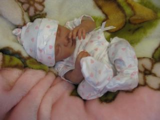'Sweetheart Nursery' OOAK Prem Cute Baby Girl 'Amy Rose' Reborn Artist 8 Years