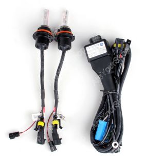 2 x Car Headlight Head Light Xenon HID Bulb High Low Beam 9007 HB5 12000K