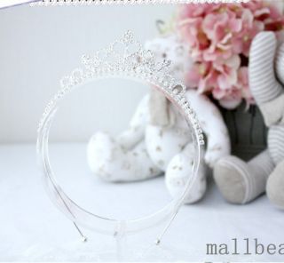 2012 Princess Prom Wedding Party Crystal Hair Band Headband Tiara Hot Sale 0027D