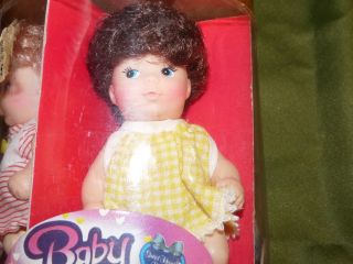 Vtg 1970's Blue Boy Toys 3756 Sweet Heart Baby "Baby Sisters" 4 Dolls Vinyl New