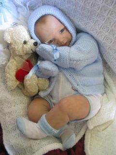'Sweetheart Nursery' OOAK Cute Baby Boy 'William' 24" Reborn Artist 8 Years