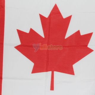 118 x 75 inch Double Sided Canada Country Banner Maple Leaf Flag for Decoration