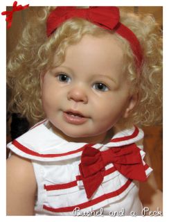 Beautiful Reborn Prototype Katie Marie Toddler Baby Girl Doll by Ann Timmerman