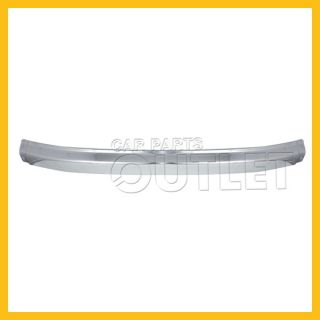 96 98 Nissan Pathfinder Chrome Face Bar Front Bumper Center Steel to 12 98 New