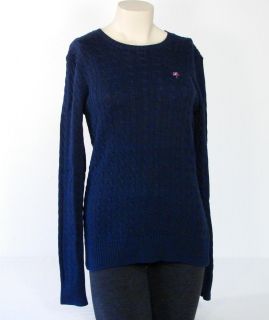 Lilly Pulitzer Womens Cable Knit Sweater Medium M