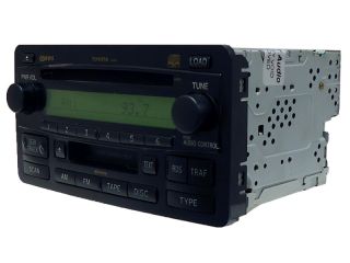 Toyota Tundra Sequoia JBL Radio Stereo 6 Disc Changer CD Player Tape Cassette