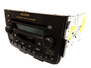 01 02 03 04 Acura MDX Bose Radio Nav 6 Disc CD Changer 39100 S3V A340